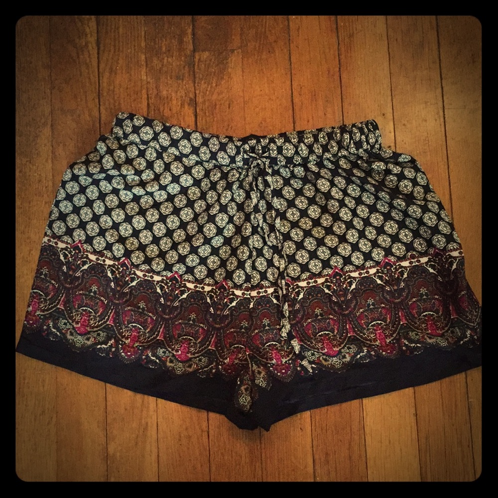ASOS New Look Border Geo-Tribal Shorts